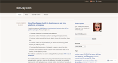 Desktop Screenshot of billday.com